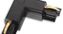 AKCESORIUM SYSTEMY SZYNOWE 3-FAZOWE 3F CZARNY OD MAXLIGHT MHT1-L/L-BK