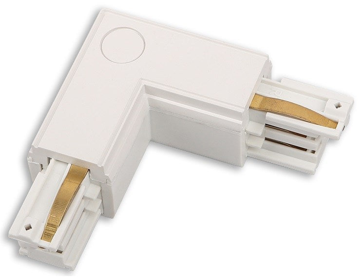 AKCESORIUM SYSTEMY SZYNOWE 3-FAZOWE 3F BIAŁY OD MAXLIGHT MHT1-L/R-WH