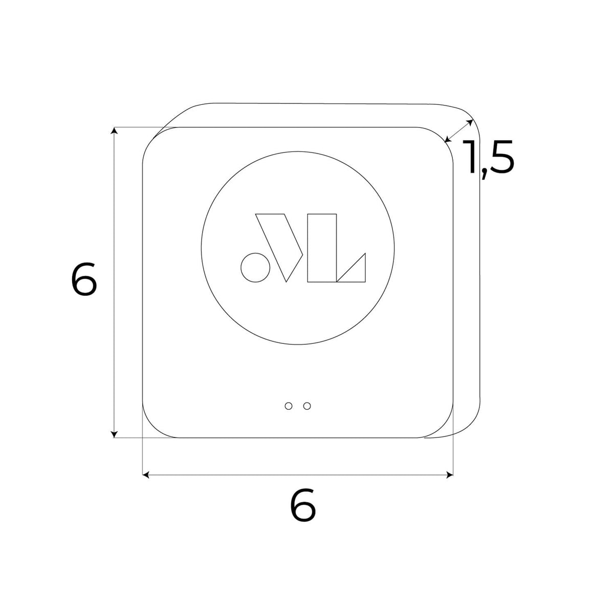 AKCESORIUM SYSTEMY SZYNOWE MAGNETYCZNE MAGNETIC ACC BIAŁY OD MAXLIGHT MA0014