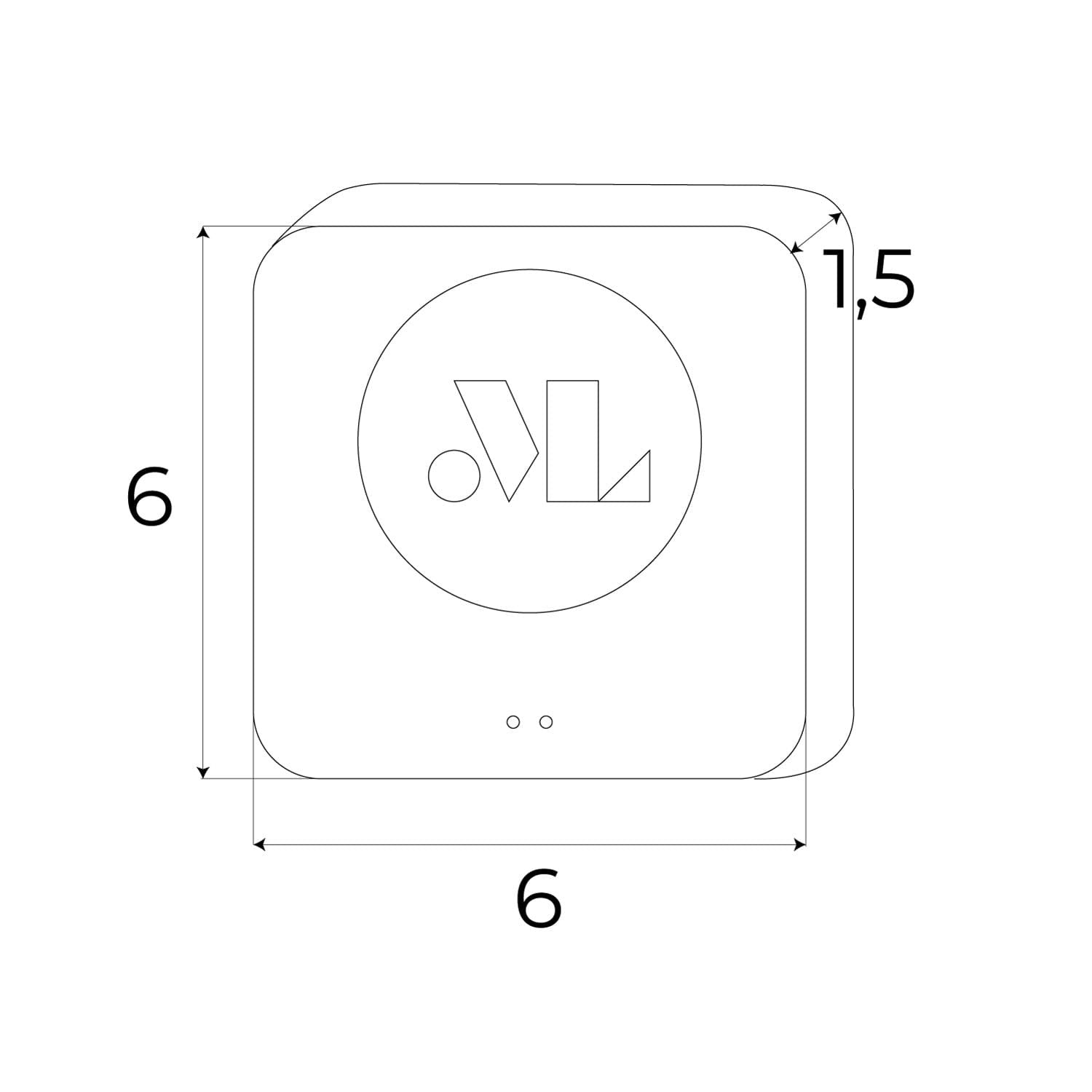 AKCESORIUM SYSTEMY SZYNOWE MAGNETYCZNE MAGNETIC ACC BIAŁY OD MAXLIGHT MA0014