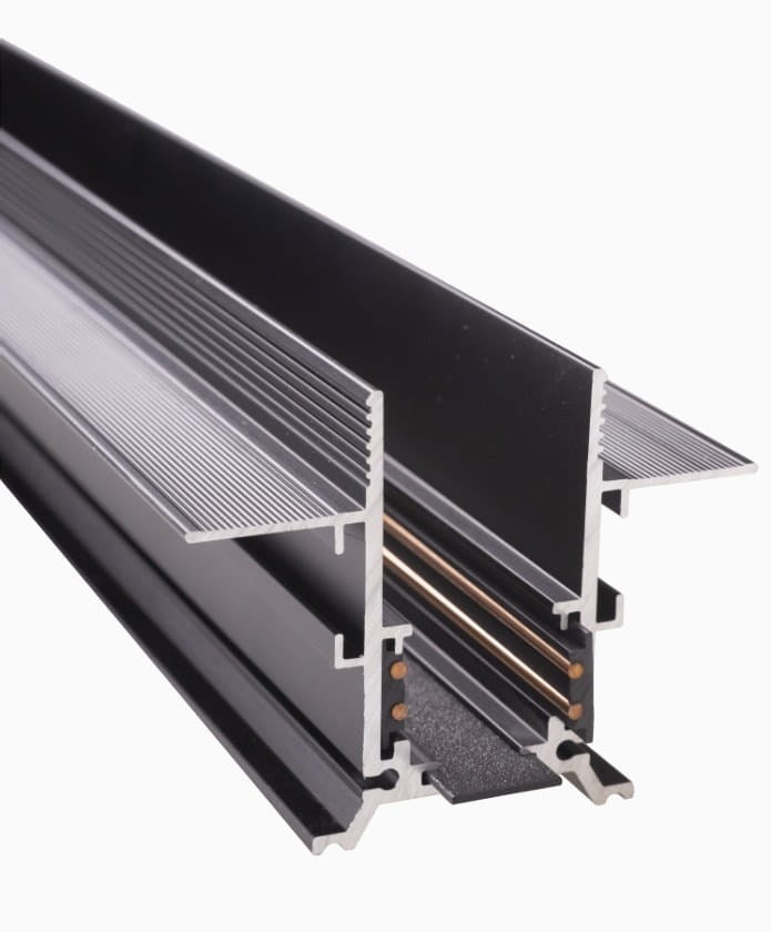 SZYNA SYSTEMY SZYNOWE MAGNETYCZNE MAGNETIC MEC CZARNY OD MAXLIGHT MT0007