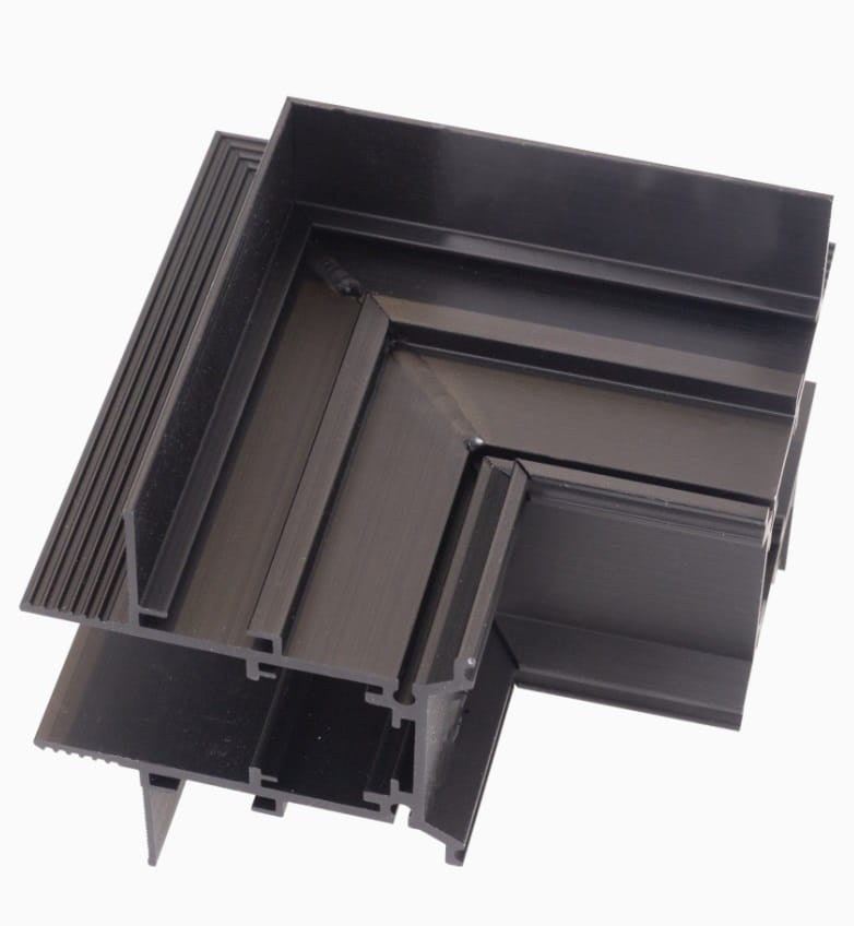 AKCESORIUM SYSTEMY SZYNOWE MAGNETYCZNE MAGNETIC MEC CZARNY OD MAXLIGHT MT0009