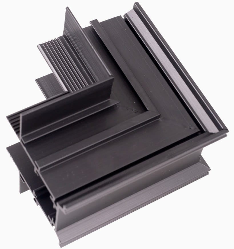 AKCESORIUM SYSTEMY SZYNOWE MAGNETYCZNE MAGNETIC MEC CZARNY OD MAXLIGHT MT0010