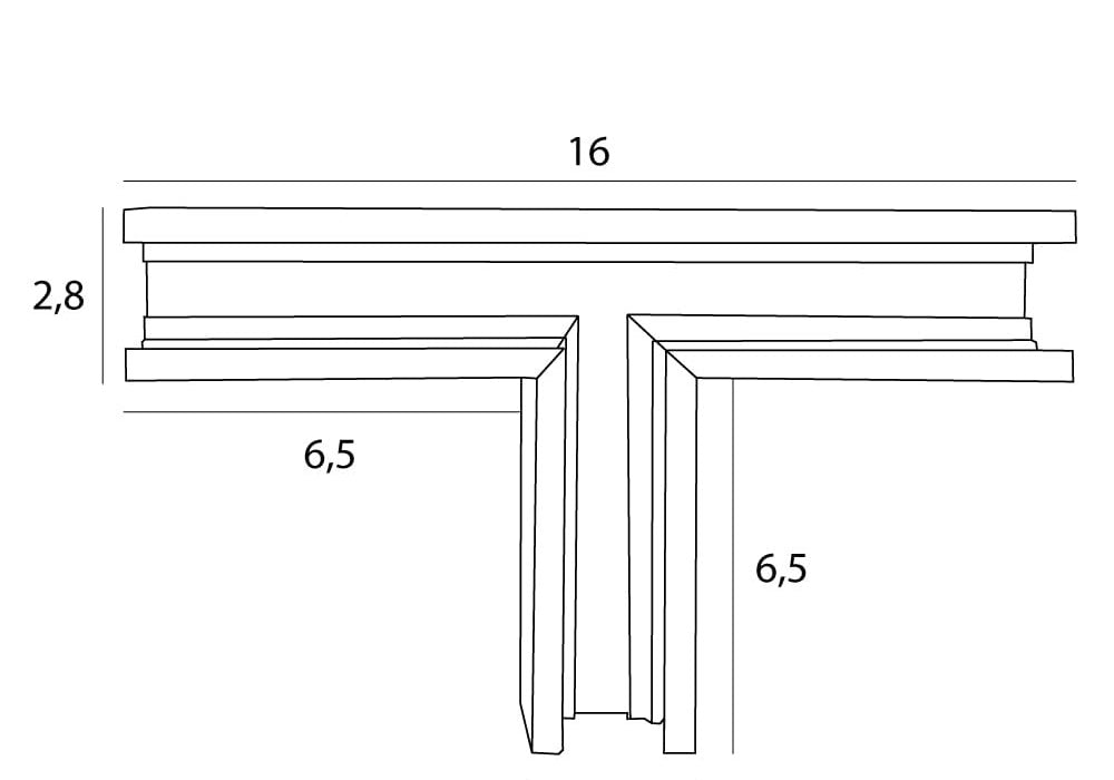 AKCESORIUM SYSTEMY SZYNOWE MAGNETYCZNE MAGNETIC MEC CZARNY OD MAXLIGHT MT0017