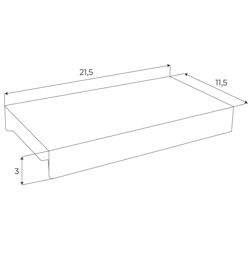AKCESORIUM SYSTEMY SZYNOWE MAGNETYCZNE MAGNETIC ACC SREBRNY OD MAXLIGHT MA0007