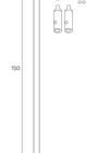 AKCESORIUM SYSTEMY SZYNOWE MAGNETYCZNE MAGNETIC ACC CZARNY OD MAXLIGHT MA0008