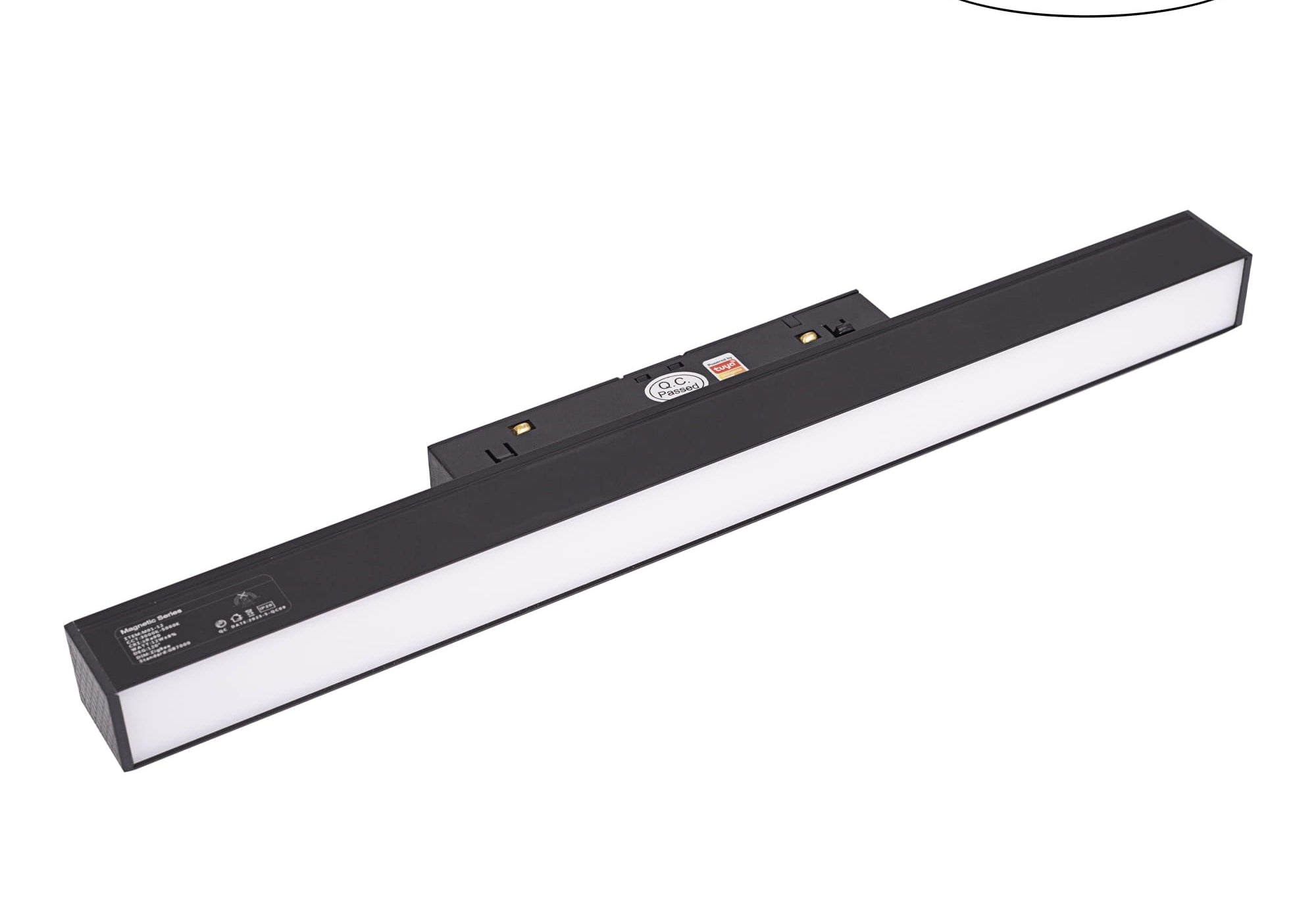OPRAWA SYSTEMY SZYNOWE MAGNETYCZNE MAGNETIC LIN CZARNY OD MAXLIGHT M0001D