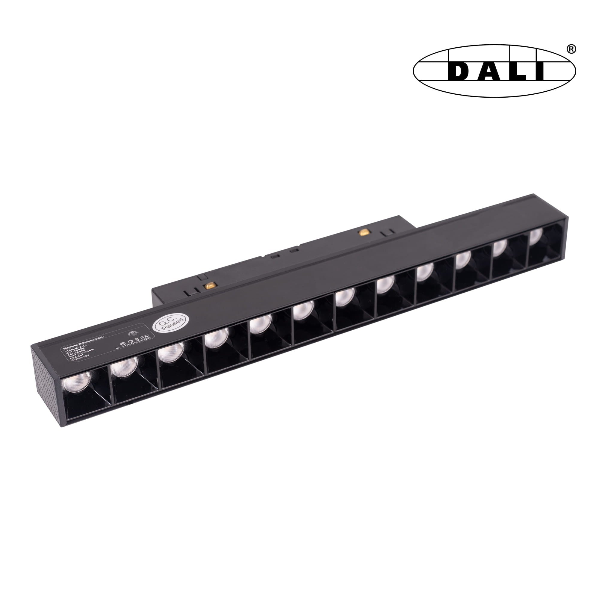 OPRAWA SYSTEMY SZYNOWE MAGNETYCZNE MAGNETIC LIN CZARNY OD MAXLIGHT M0004D