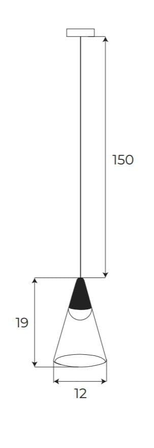OPRAWA SYSTEMY SZYNOWE MAGNETYCZNE MAGNETIC DEC CZARNY OD MAXLIGHT M0015Z