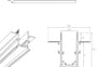 SZYNA SYSTEMY SZYNOWE MAGNETYCZNE MAGNETIC MEC BIAŁY OD MAXLIGHT MT0023