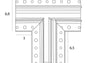 AKCESORIUM SYSTEMY SZYNOWE MAGNETYCZNE MAGNETIC MEC BIAŁY OD MAXLIGHT MT0034