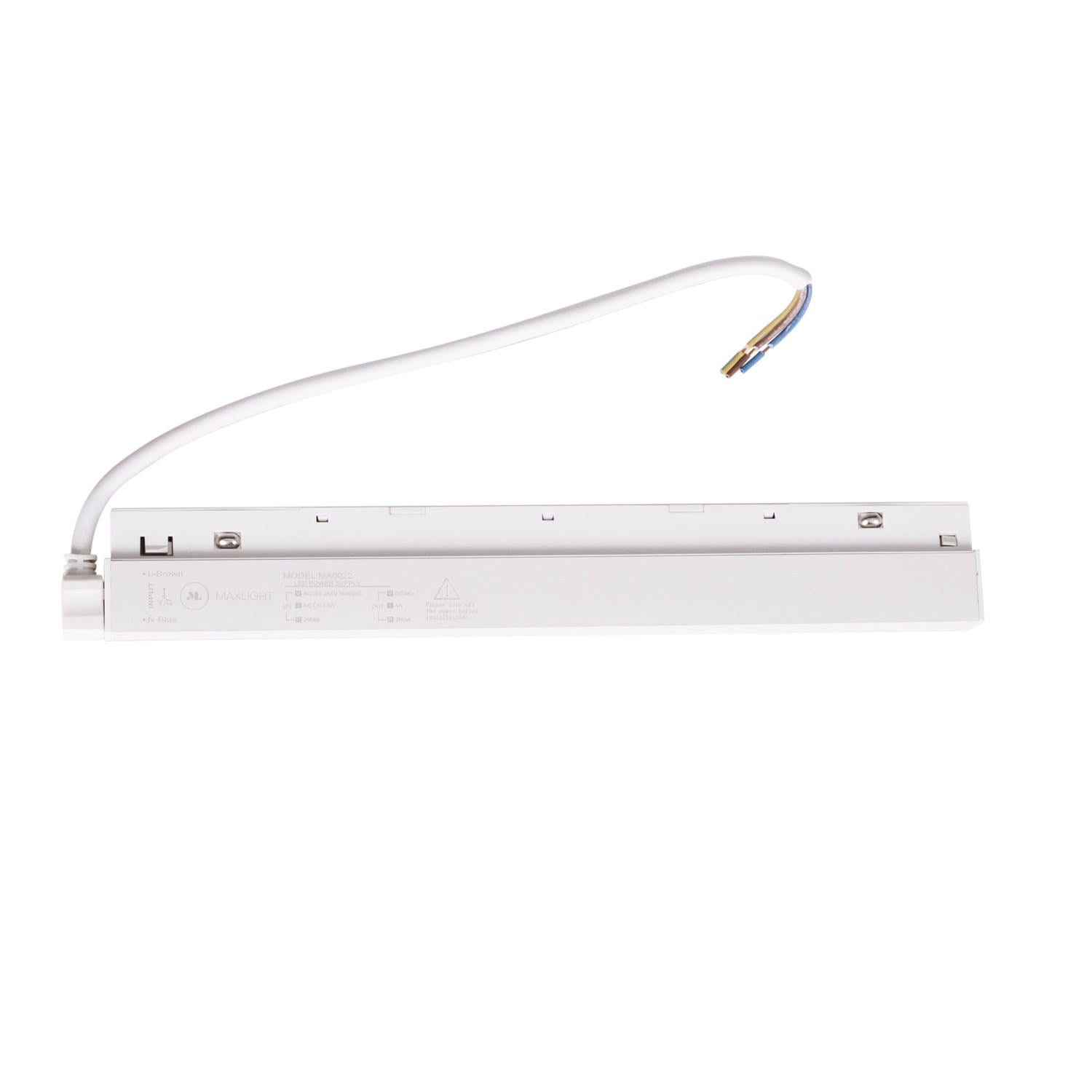 AKCESORIUM SYSTEMY SZYNOWE MAGNETYCZNE MAGNETIC ACC BIAŁY OD MAXLIGHT MA0022