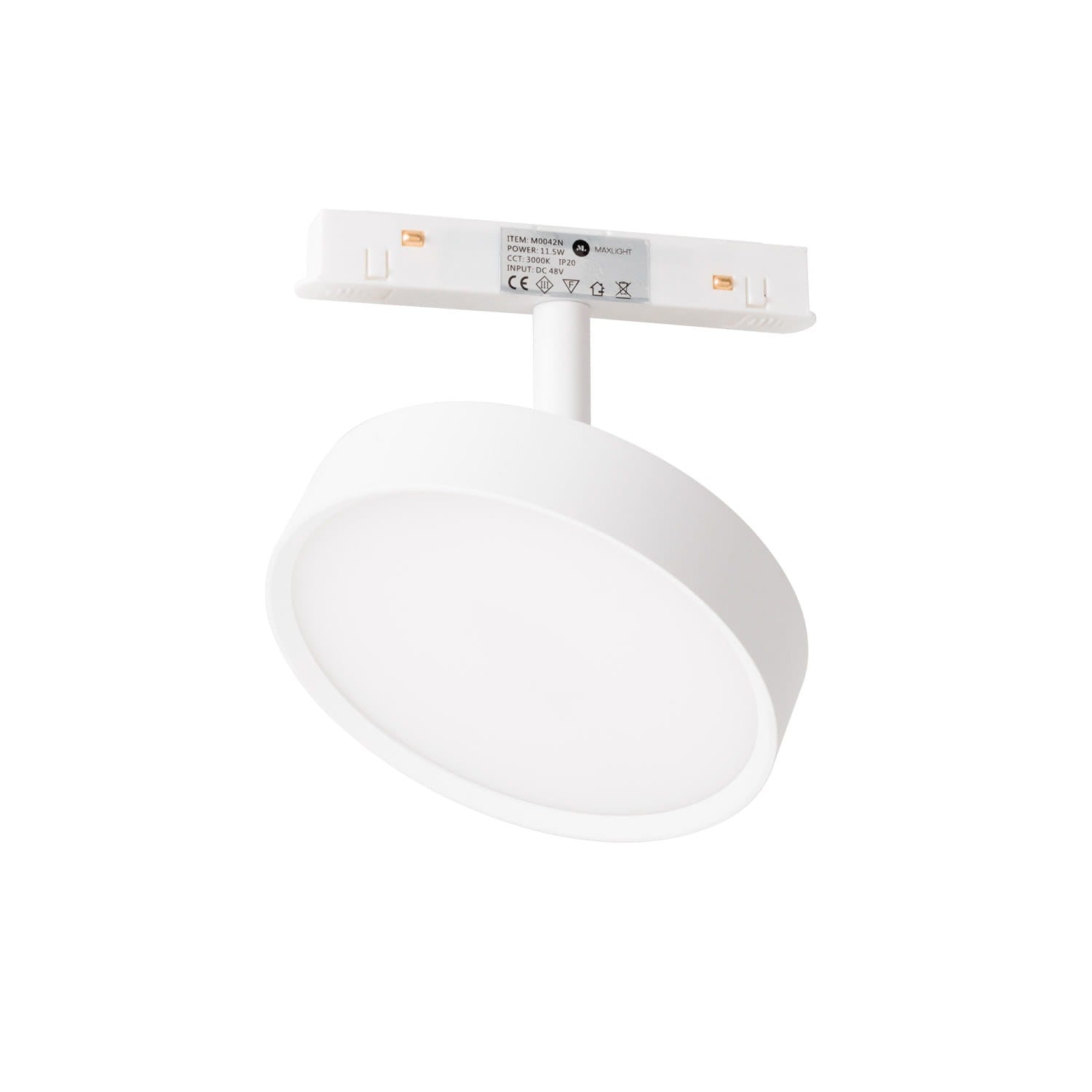 OPRAWA SYSTEMY SZYNOWE MAGNETYCZNE MAGNETIC DEC CZARNY OD MAXLIGHT M0042N