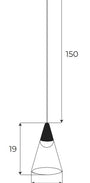 OPRAWA SYSTEMY SZYNOWE MAGNETYCZNE MAGNETIC DEC CZARNY OD MAXLIGHT M0043N