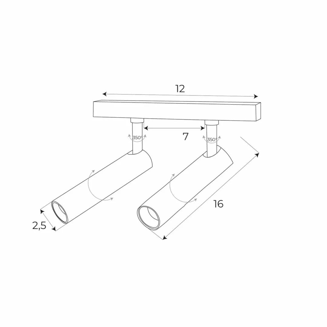 OPRAWA SYSTEMY SZYNOWE MAGNETYCZNE MAGNETIC REF BIAŁY OD MAXLIGHT M0048Z