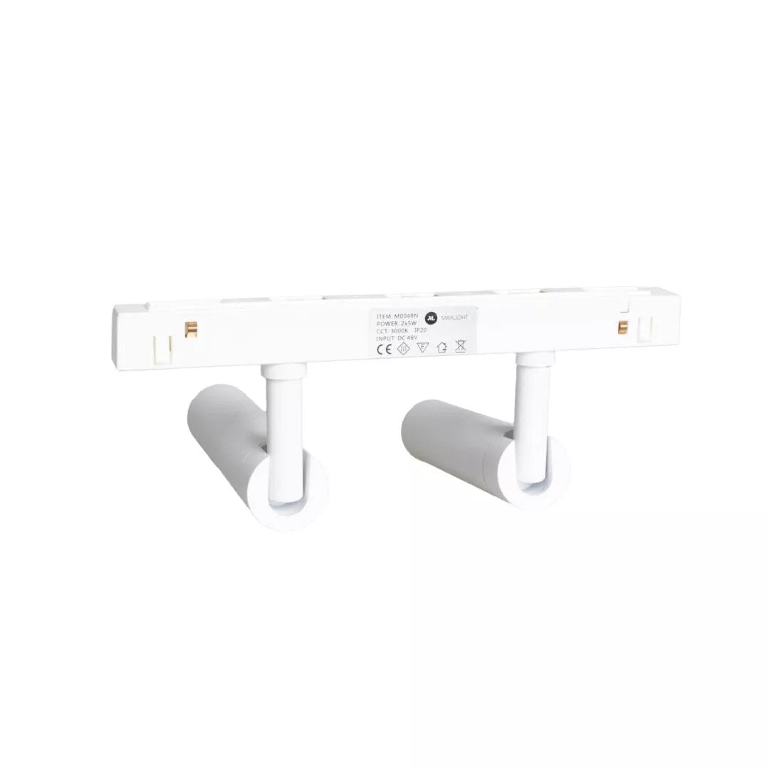OPRAWA SYSTEMY SZYNOWE MAGNETYCZNE MAGNETIC REF BIAŁY OD MAXLIGHT M0048Z