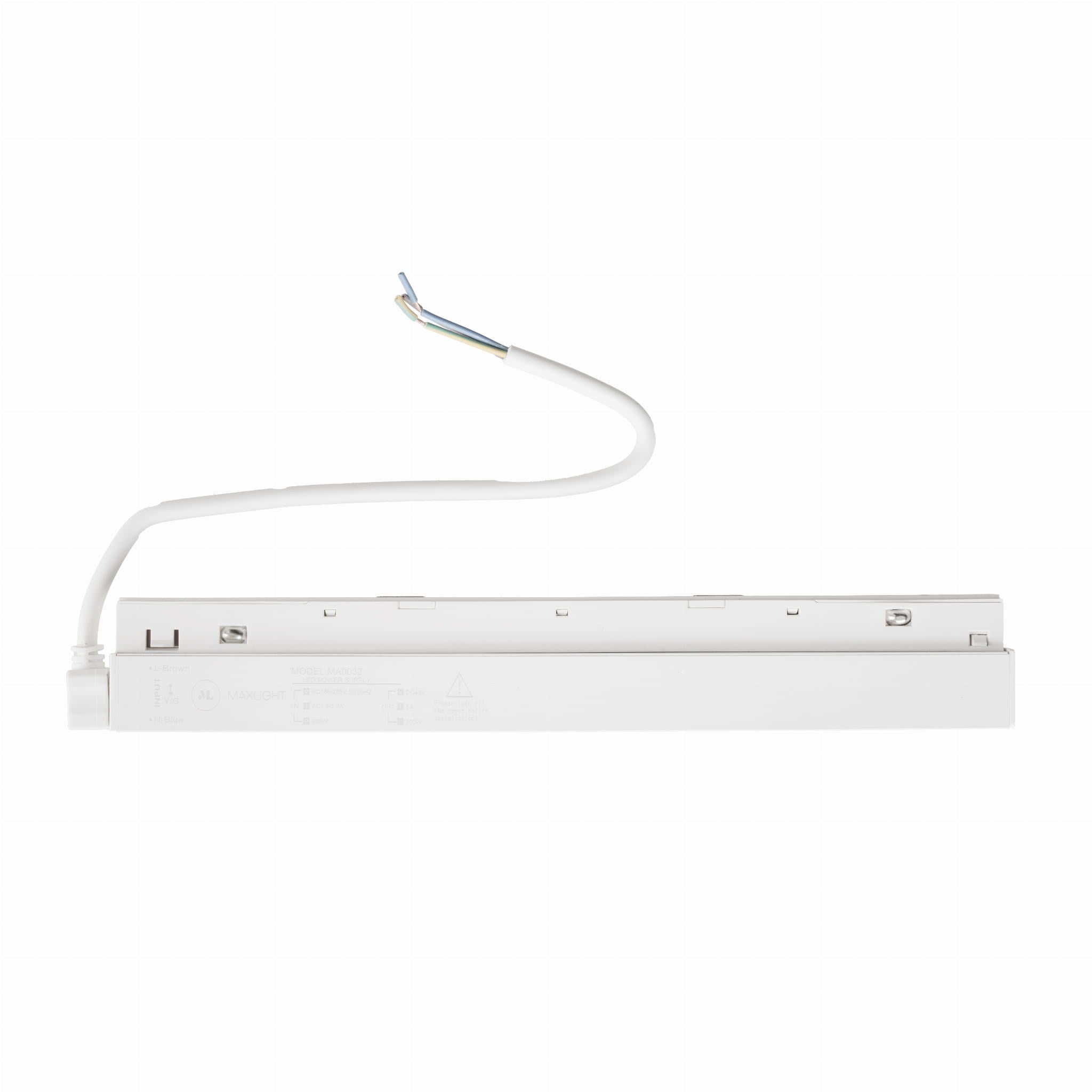 AKCESORIUM SYSTEMY SZYNOWE MAGNETYCZNE MAGNETIC ACC BIAŁY OD MAXLIGHT MA0032