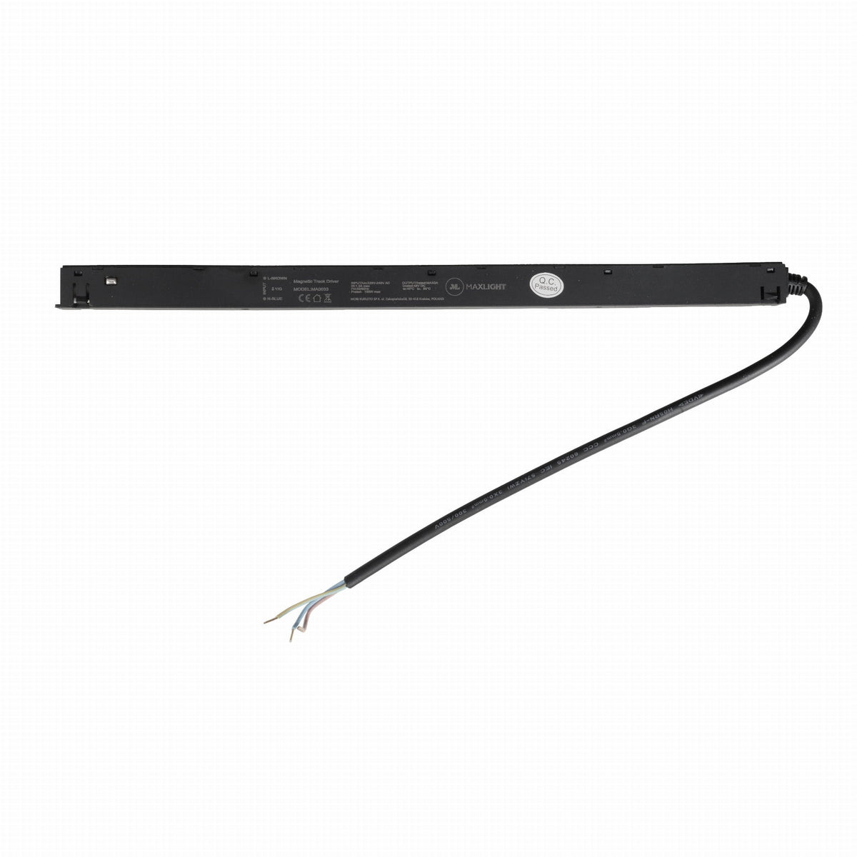 AKCESORIUM SYSTEMY SZYNOWE MAGNETYCZNE MAGNETIC ACC CZARNY OD MAXLIGHT MA0033