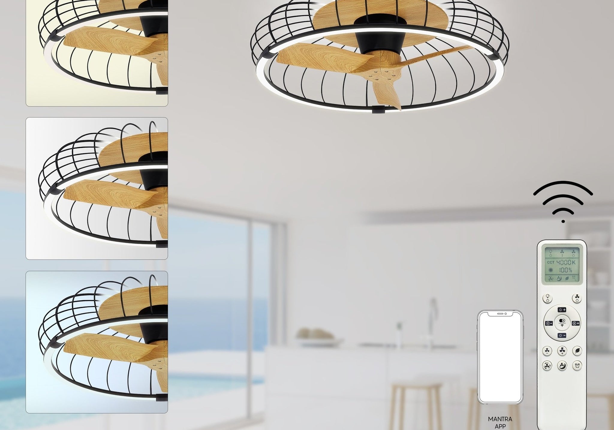 LAMPA SUFITOWA NATURE OD MANTRA 7808