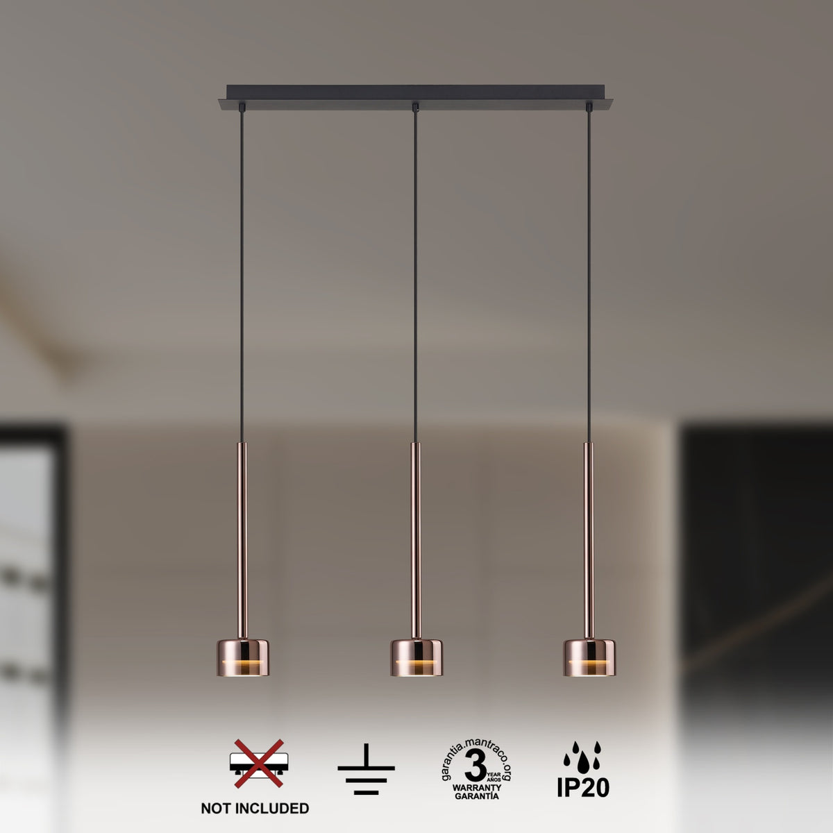 LAMPA WISZĄCA TONIC OD MANTRA 7885