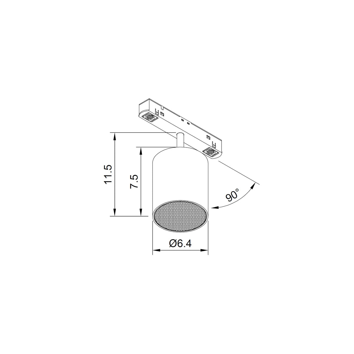 GŁOŚNIK BEZPRZEWODOWY  MAGNETIC ACC CZARNY od MAXLIGHT