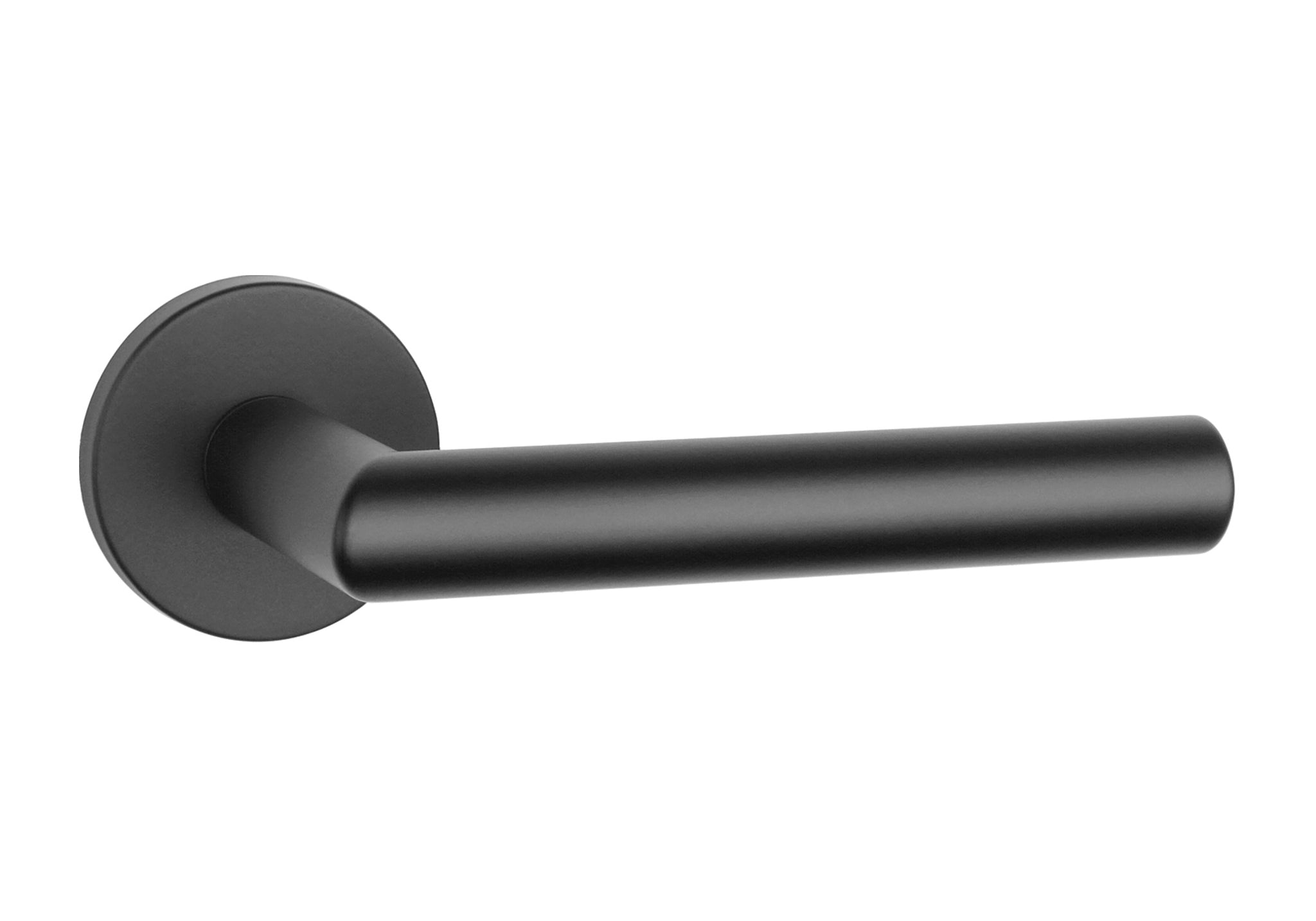 KLAMKA  Arabis ROZETA R SLIM 7MM BLACK OD APRILE