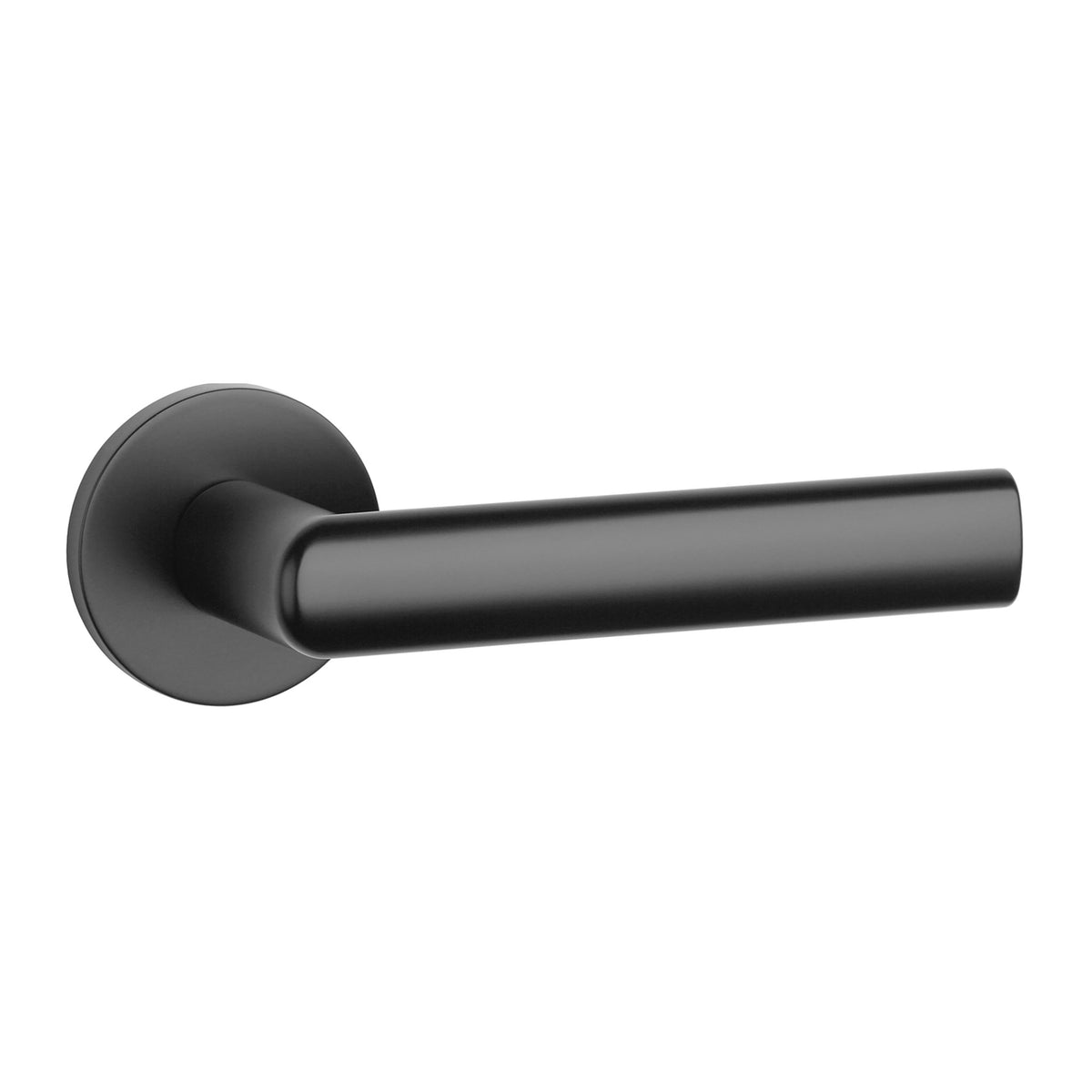 KLAMKA  Silena ROZETA R SLIM 7MM BLACK OD APRILE