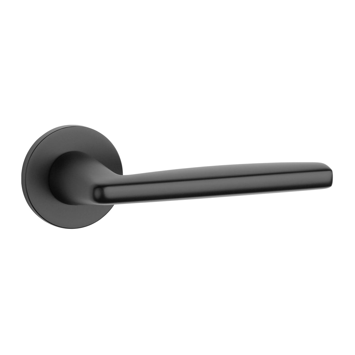 KLAMKA  Luna ROZETA R SLIM 7MM BLACK OD APRILE