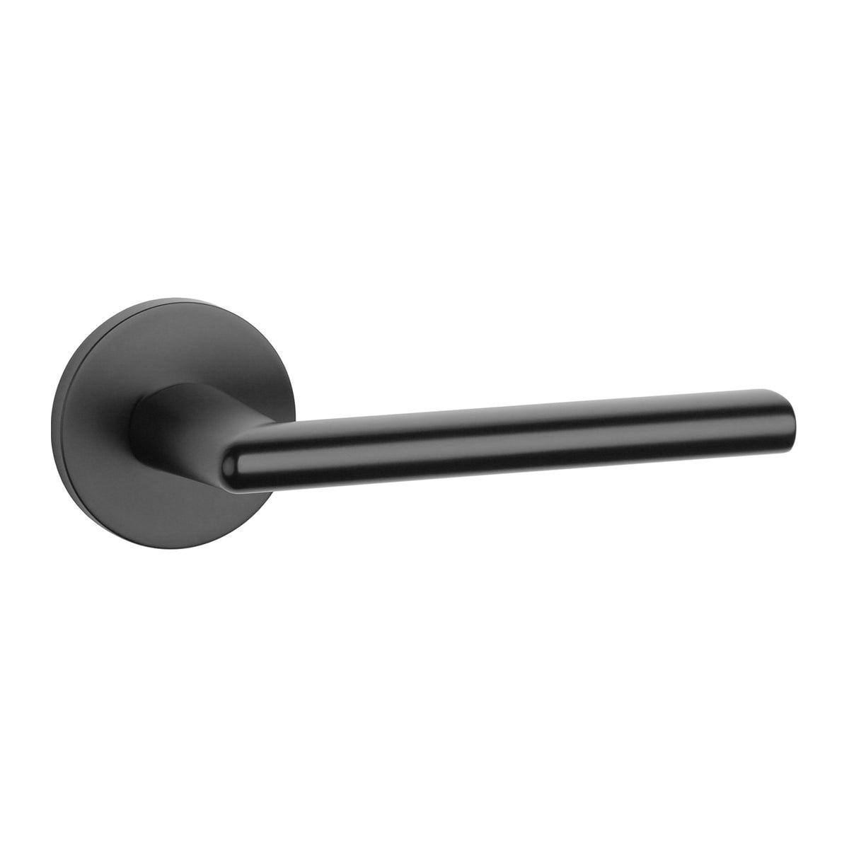 KLAMKA  Kalmia ROZETA R SLIM 7MM BLACK OD APRILE
