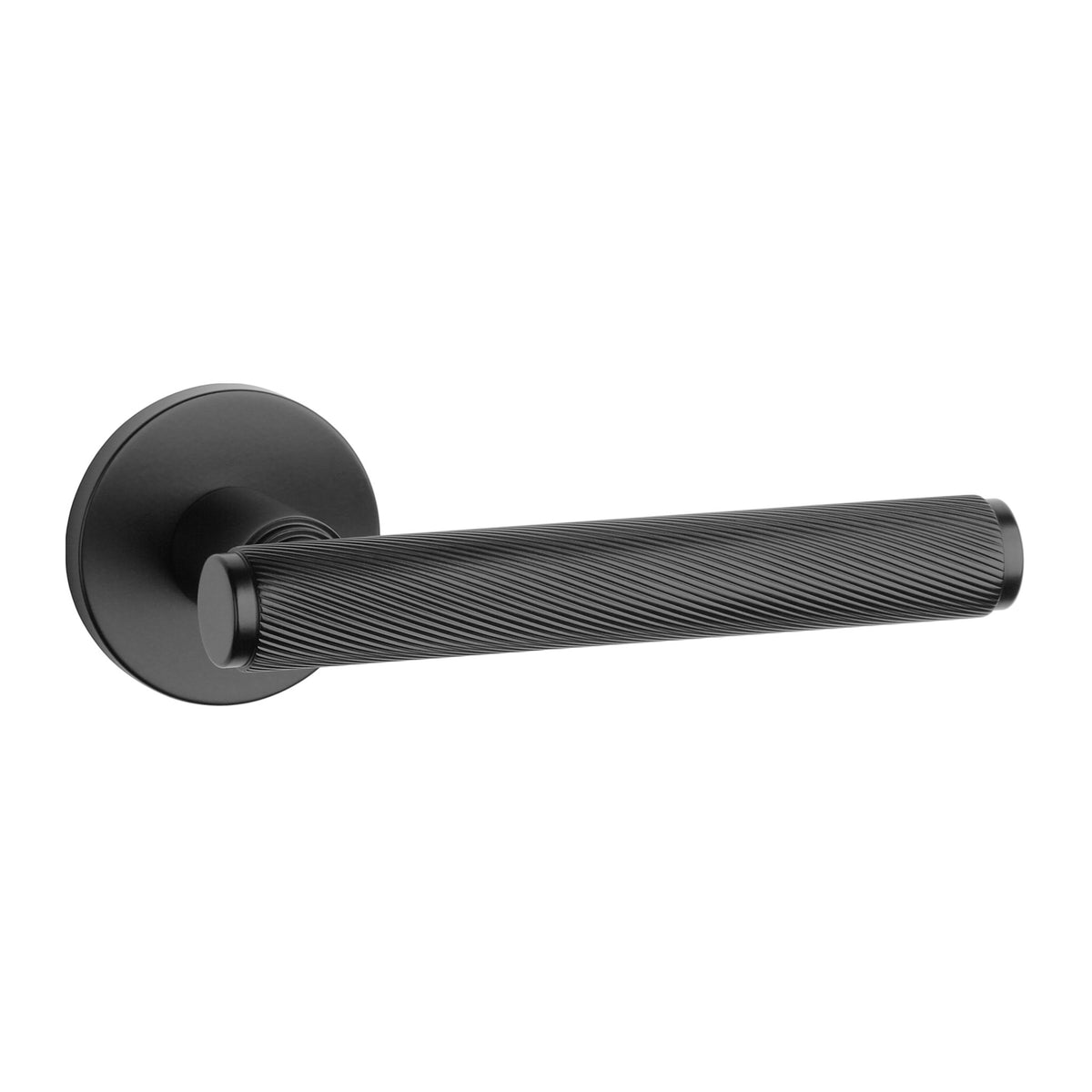 KLAMKA  Kerria ROZETA R SLIM 7MM BK OD APRILE