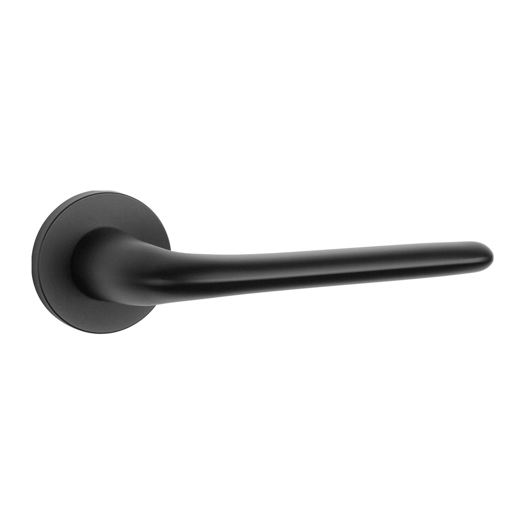 KLAMKA  Azalia ROZETA R SLIM 7MM BK OD APRILE