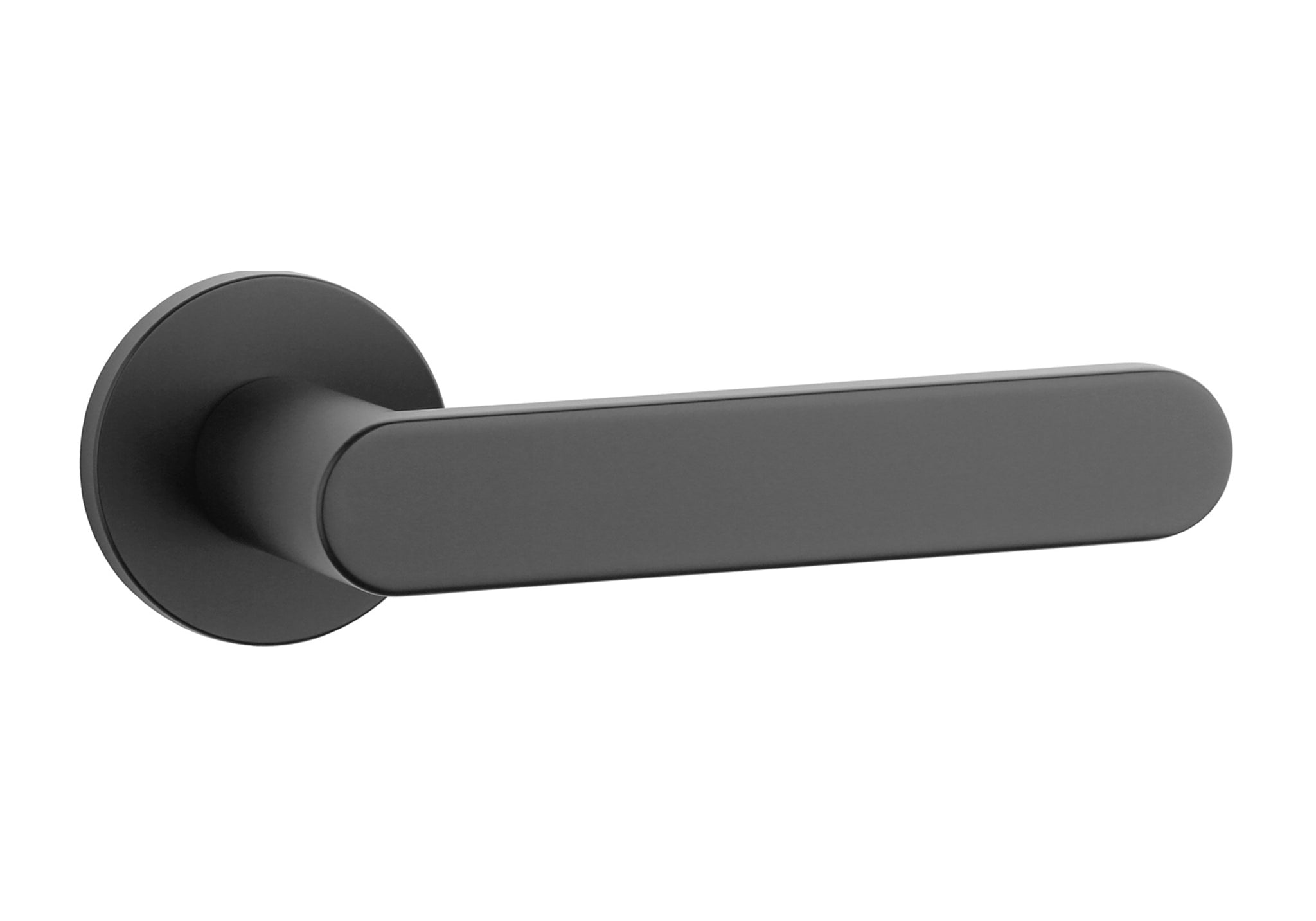 KLAMKA  Alora ROZETA R SLIM 7MM BK OD APRILE
