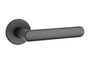 KLAMKA  Fragola ROZETA R SLIM 7MM BLACK OD APRILE
