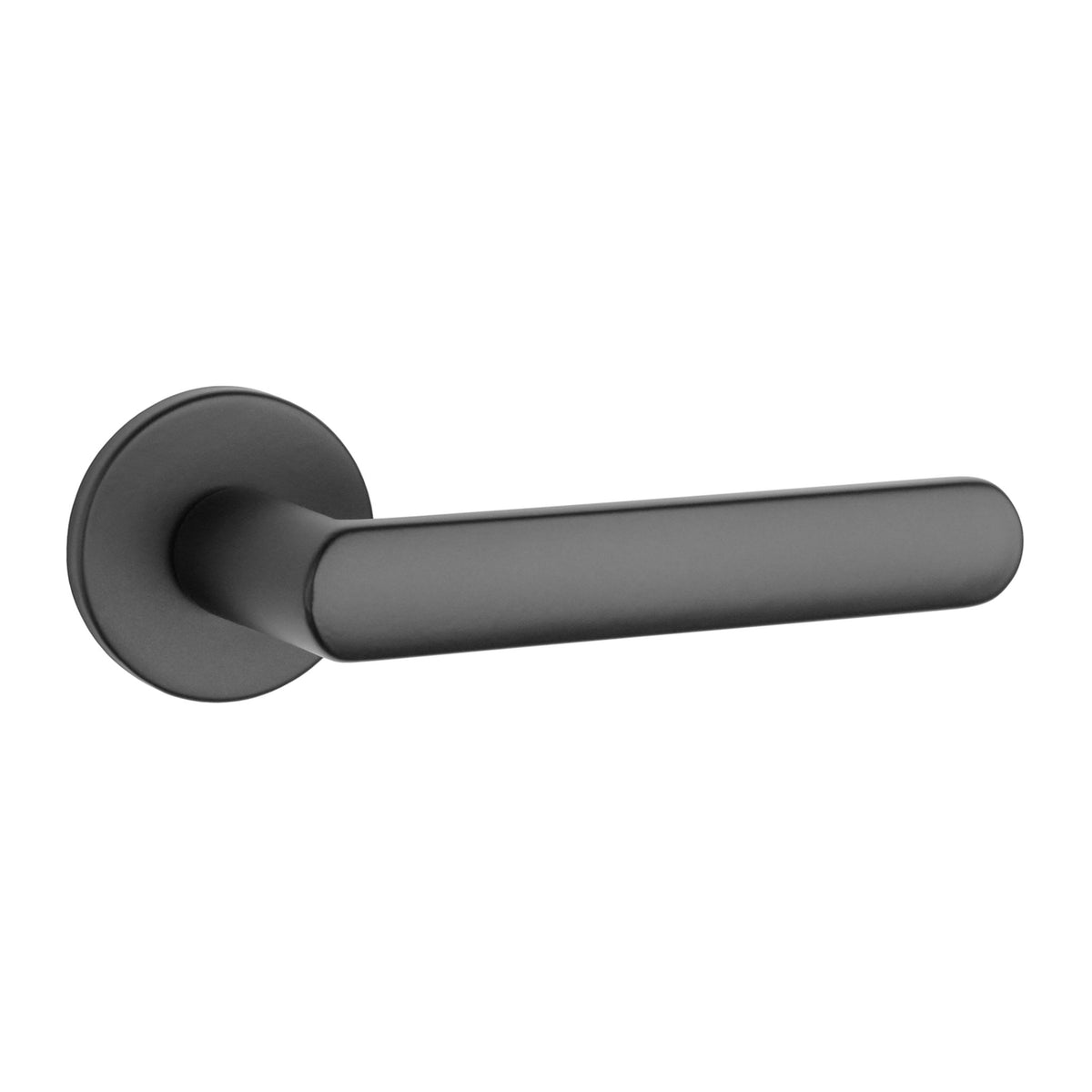 KLAMKA  Fragola ROZETA R SLIM 7MM BLACK OD APRILE