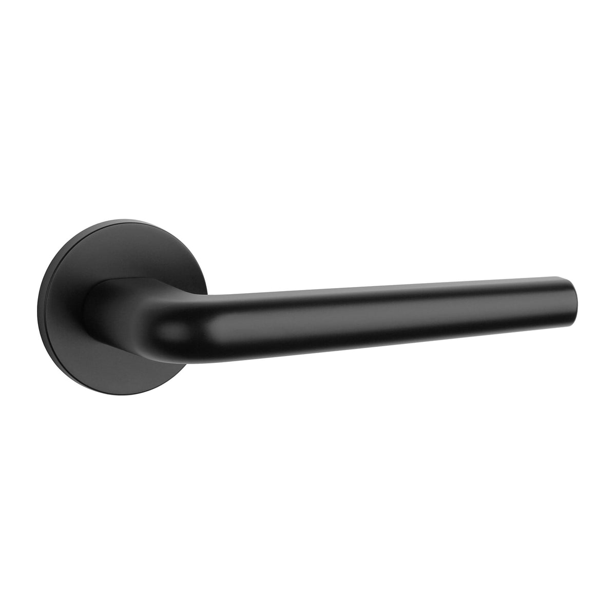 KLAMKA  Funkia ROZETA R SLIM 7MM BLACK OD APRILE