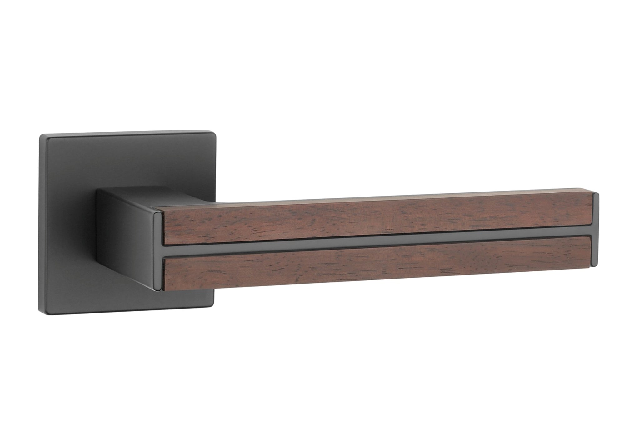 KLAMKA  Imperata ROZETA Q SLIM 7MM BK/SANDALWOOD OD APRILE