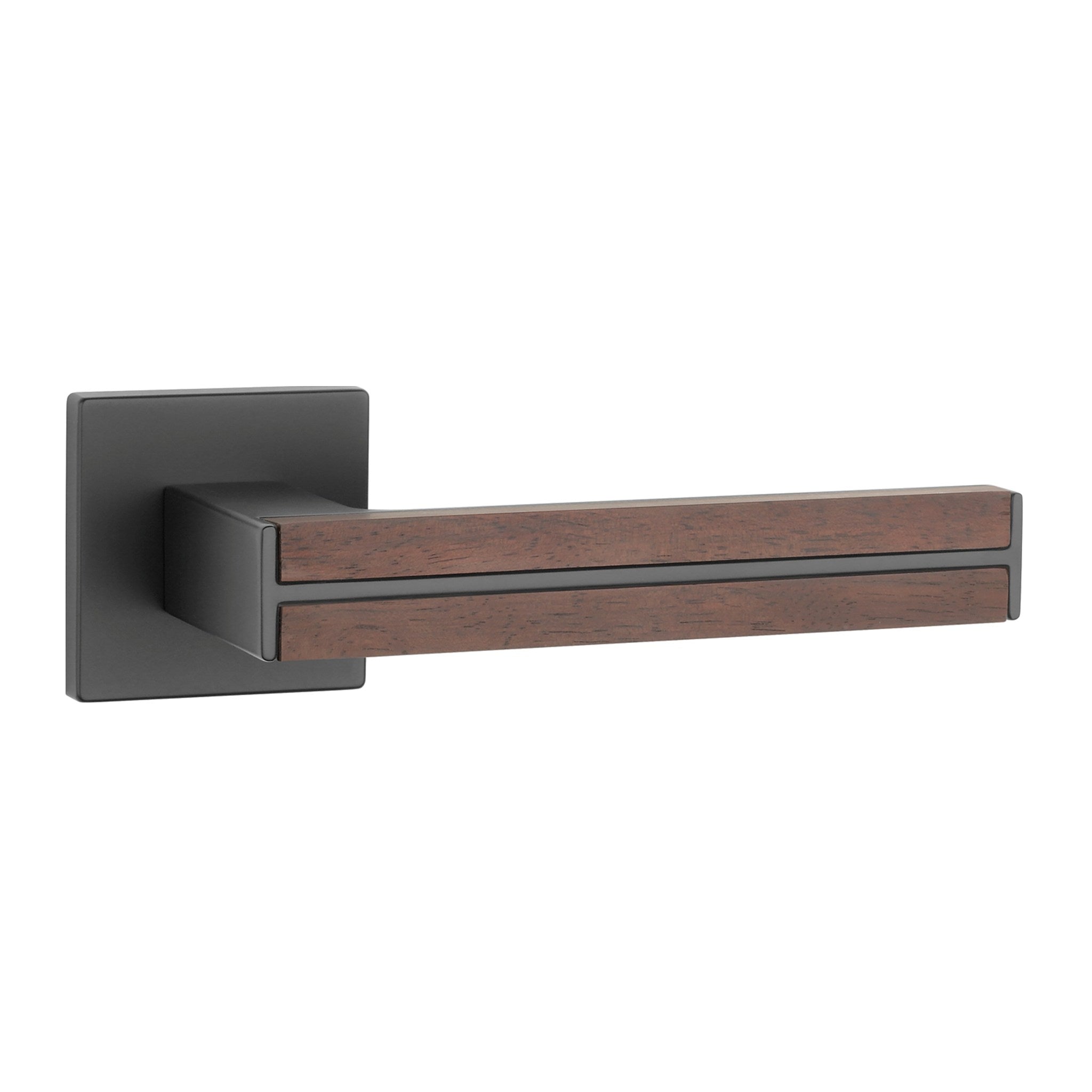 KLAMKA  Imperata ROZETA Q SLIM 7MM BK/SANDALWOOD OD APRILE
