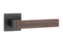 KLAMKA  Imperata ROZETA Q SLIM 7MM BK/SANDALWOOD OD APRILE