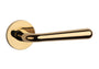 KLAMKA  Irga ROZETA R SLIM 7MM GOLD PVD OD APRILE