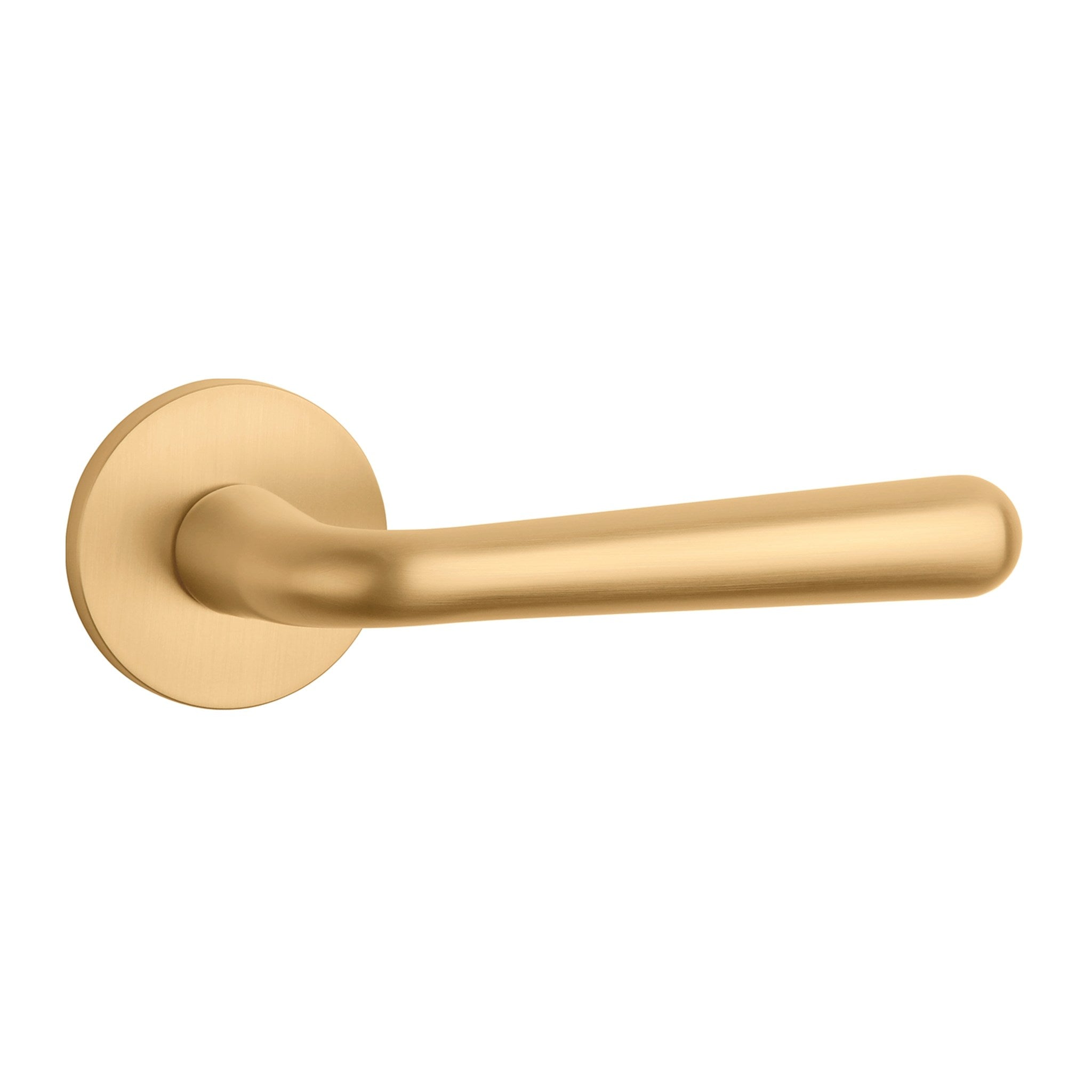 KLAMKA  Irga ROZETA R SLIM 7MM GOLD SATIN OD APRILE