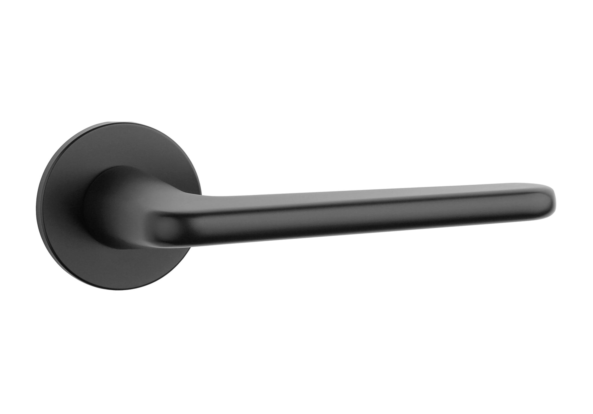 KLAMKA  Lira ROZETA R SUPER SLIM 5MM BK OD APRILE