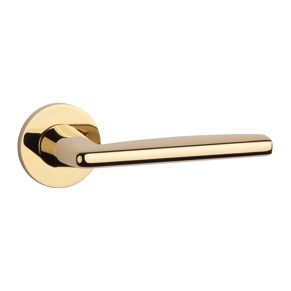 KLAMKA  Luna ROZETA R SLIM 7MM GOLD PVD OD APRILE
