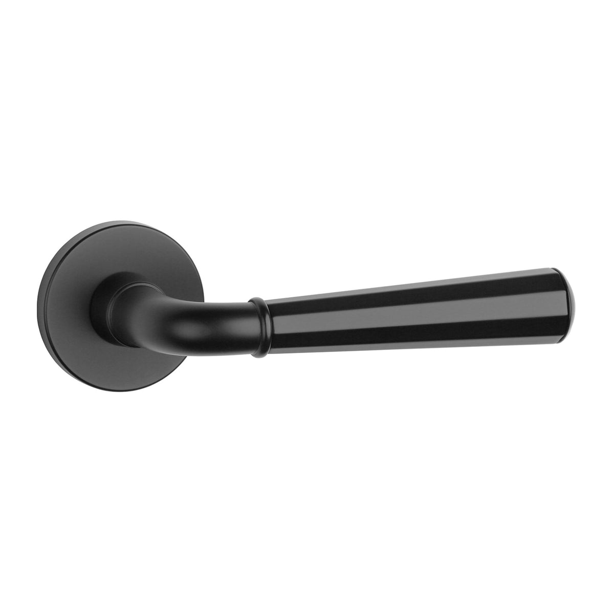 KLAMKA  Marigold ROZETA R SLIM 7MM BK OD APRILE