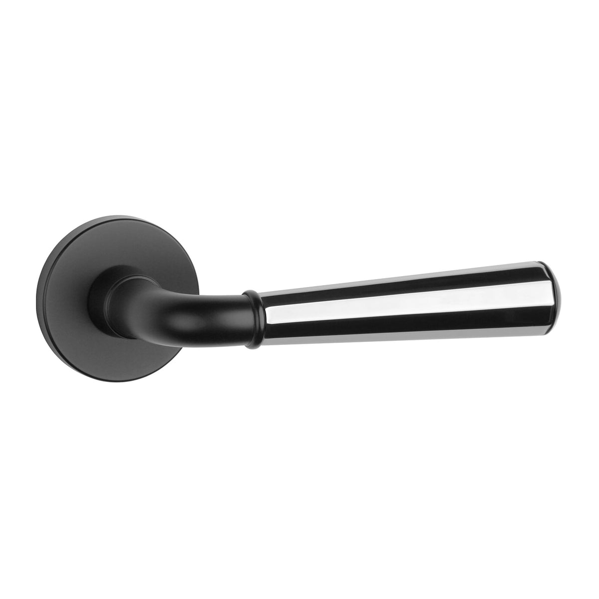 KLAMKA  Marigold ROZETA R SLIM 7MM DUOCOLOR BK/LC/BK OD APRILE