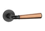 KLAMKA  Marigold ROZETA R SLIM 7MM DUOCOLOR BK/PN/BK OD APRILE