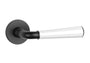 KLAMKA  Marigold ROZETA R SLIM 7MM DUOCOLOR BK/WH/BK OD APRILE