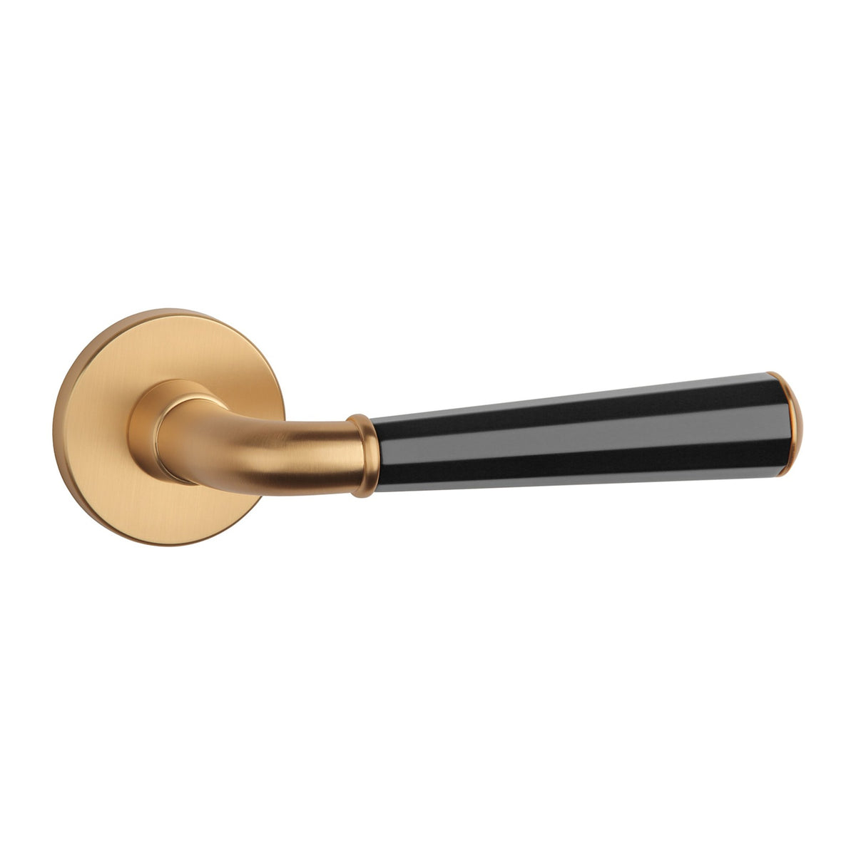 KLAMKA  Marigold ROZETA R SLIM 7MM DUOCOLOR KG/BK/KG OD APRILE