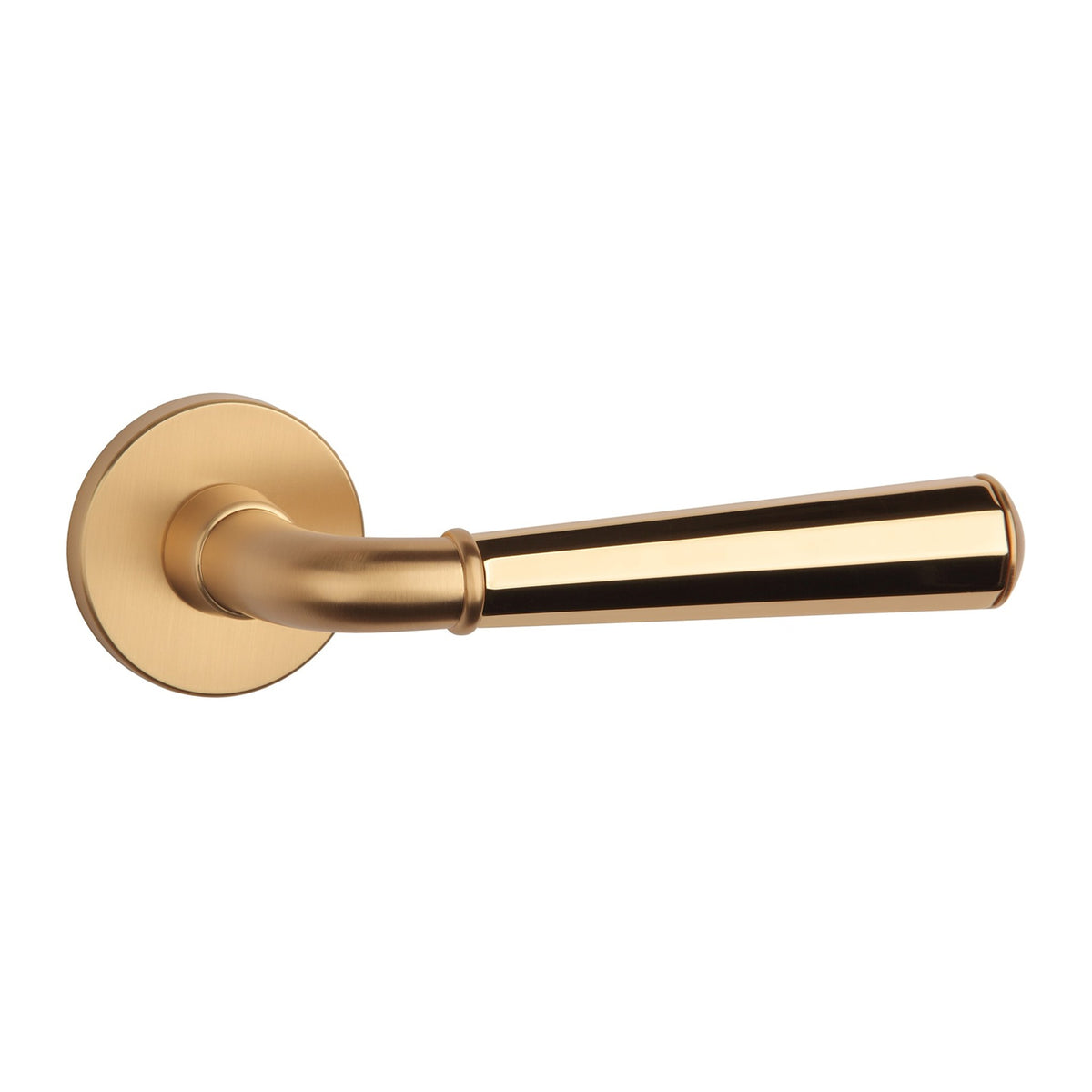 KLAMKA  Marigold ROZETA R SLIM 7MM DUOCOLOR KG/LG/KG OD APRILE