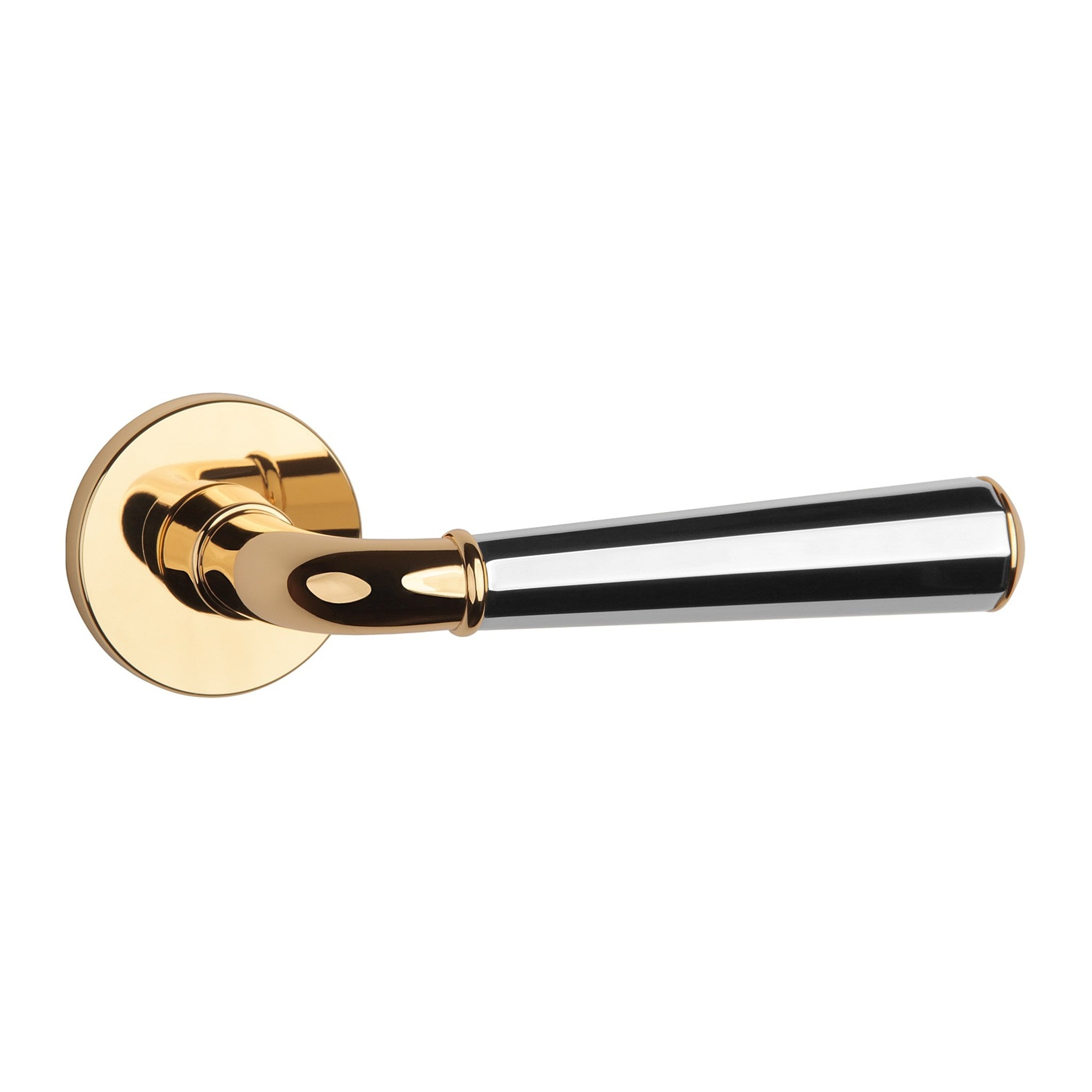 KLAMKA  Marigold ROZETA R SLIM 7MM DUOCOLOR LG/LC/LG OD APRILE