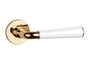 KLAMKA  Marigold ROZETA R SLIM 7MM DUOCOLOR LG/WH/LG OD APRILE